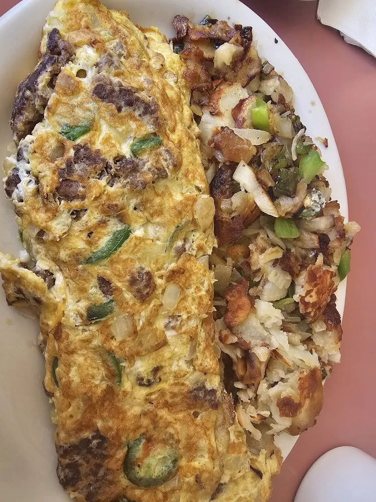 Hamburger Omelet