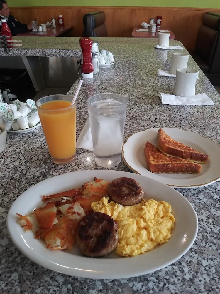Scrambled Eggs and Toast and Jam